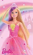 Dětský ručník Barbie Růžový Svět 30x50 cm