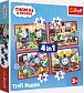 Trefl Puzzle Mašinka Tomáš 4v1 (12,15,20,24 dílků)