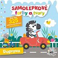 Samolepkové farby a tvary pre najmenších Dopravné prostriedky