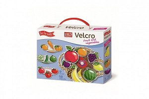 PEXI Velcro skládačky - Ovoce a Zelenina (Fruits and Vegetables)