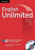 English Unlimited Upper Intermediate Teachers Pack (Teachers Book with DVD-ROM)