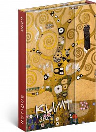 Diář 2023: Gustav Klimt - týdenní, magnetický, 11 × 16 cm