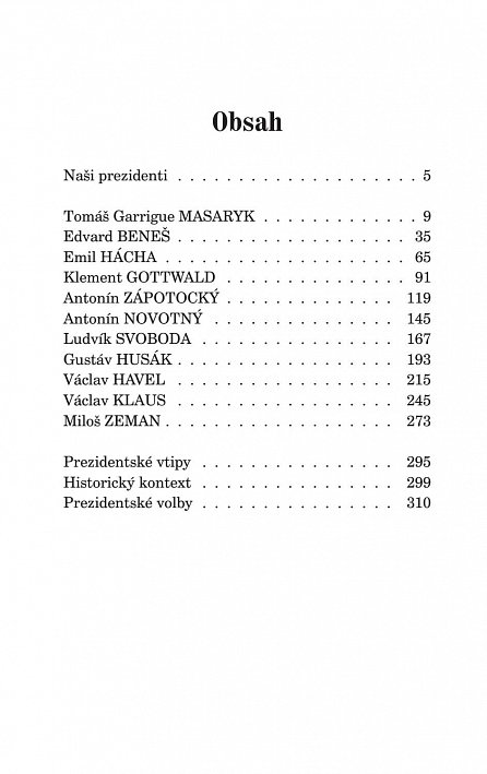 Náhled Jedenáct prezidentů, 2.  vydání