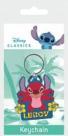 Lilo a Stitch gumová klíčenka Leroy