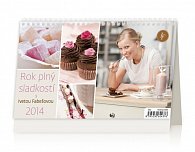 Kalendář 2014 - Rok plný sladkostí s Ivetou Fabešovou - stolní