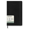 Diář Moleskine 2026 - měkké desky, L, týdenní, horizontální, černý
