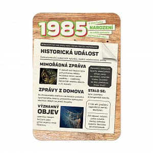 Retro přání - 1985