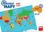 Puzzle Mapy Svět 82 dílků