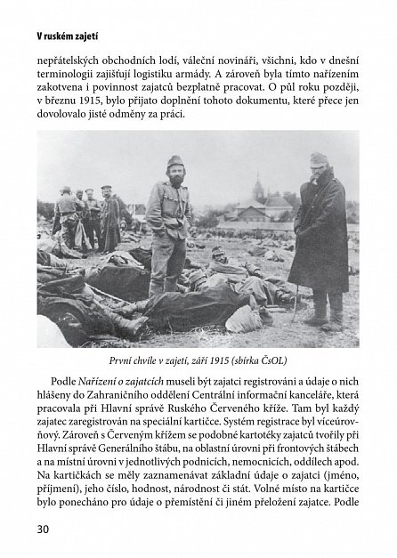 Náhled V ruském zajetí - Organizace zajatých Čechů a Slováků v Rusku (1914-1918)