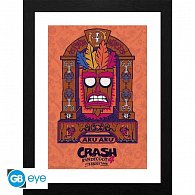 Crash Bandicoot Zarámovaný plakát - Aku Aku