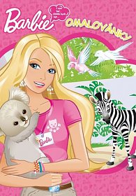 Barbie - Omalovánky + samolepky