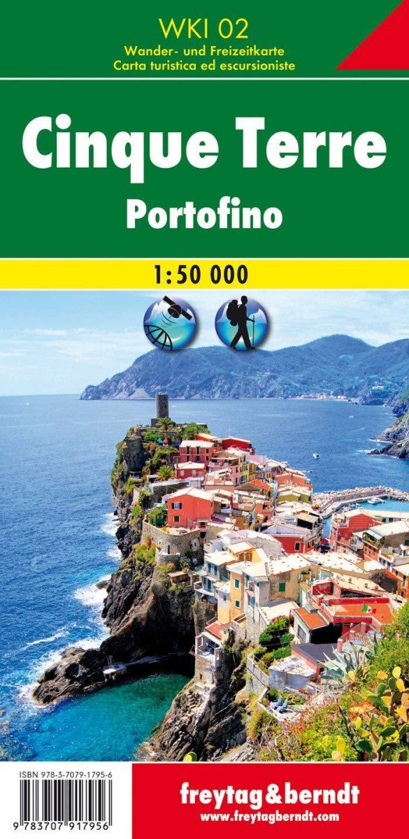 Levně WKI 02 Cinque Terre 1:50 000 / turistická mapa