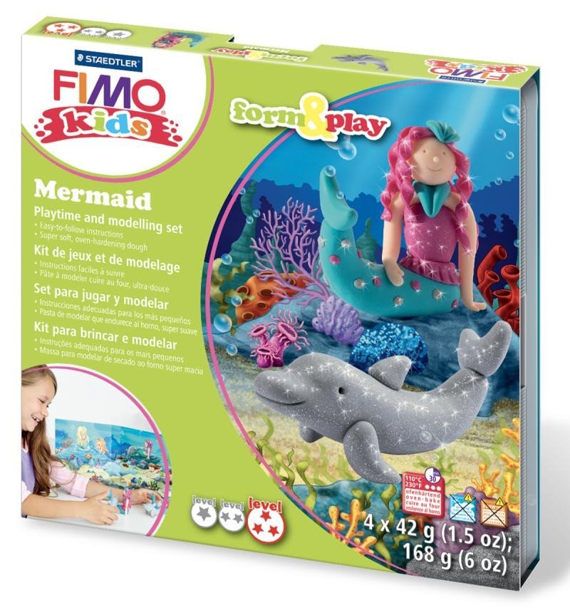 FIMO sada kids Form &amp; Play - Mořské víly