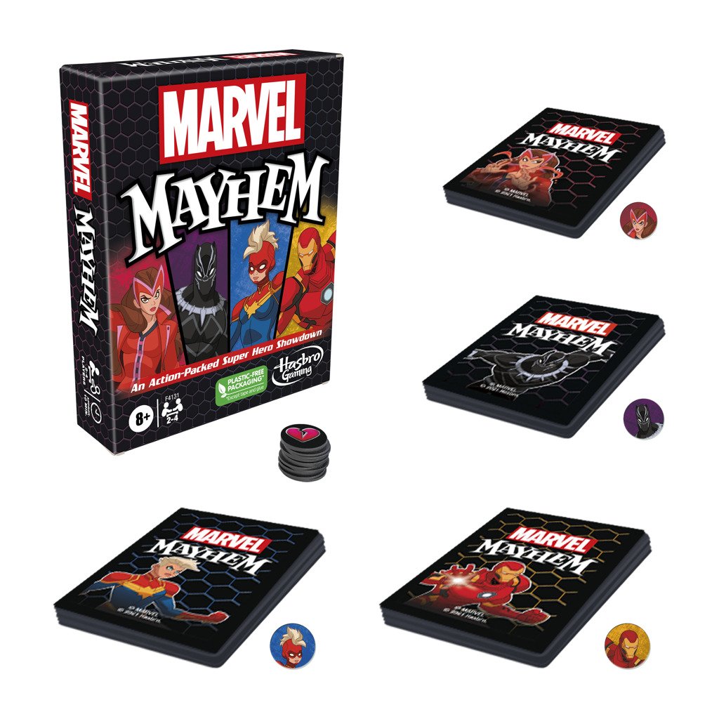 Levně Karetní hra Marvel Mayhem - Hasbro hry