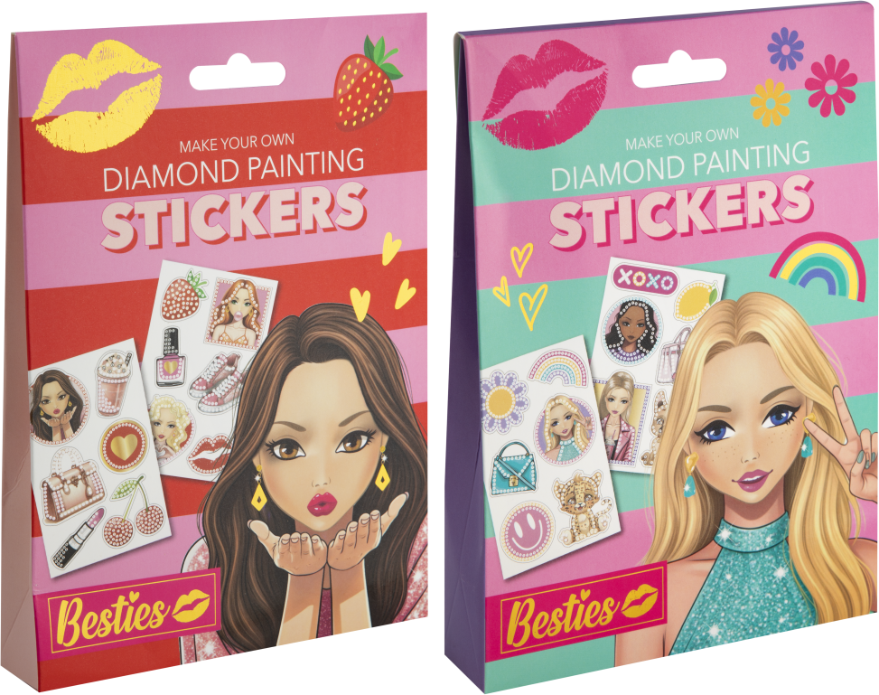 Product detail of Diamantové malování Besties - samolepky 2 druhy - Craft Creative