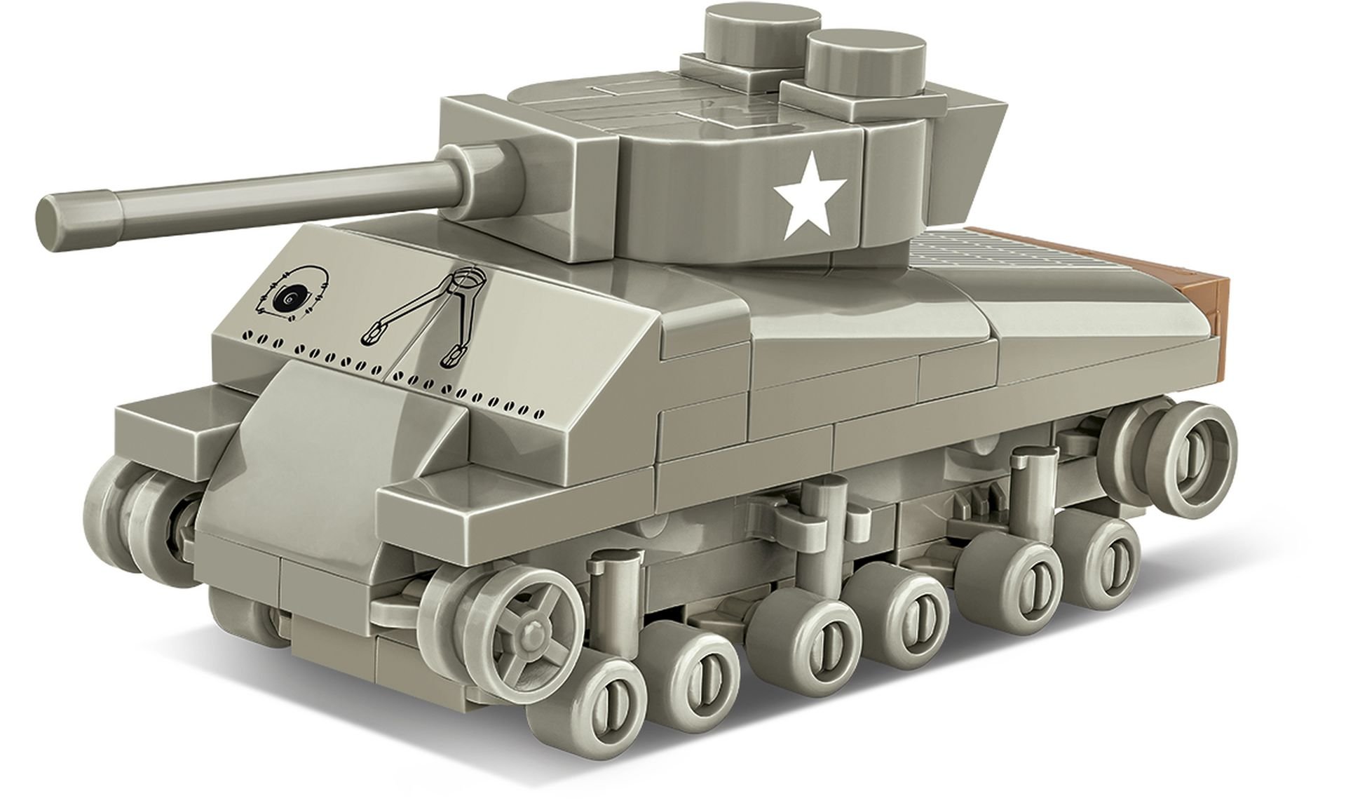 Levně COBI 3089 II WW Sherman M4A3, 1:72, 103 k