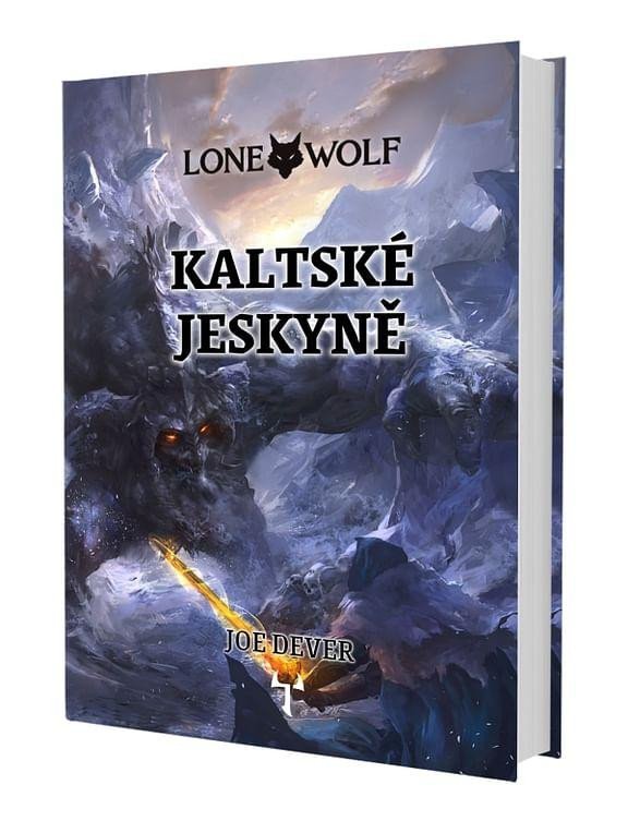 Lone Wolf 3: Kaltské jeskyně (gamebook), 1. vydání - Joe Dever
