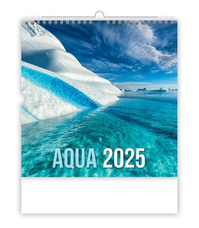 Levně Kalendář nástěnný 2025 - Aqua