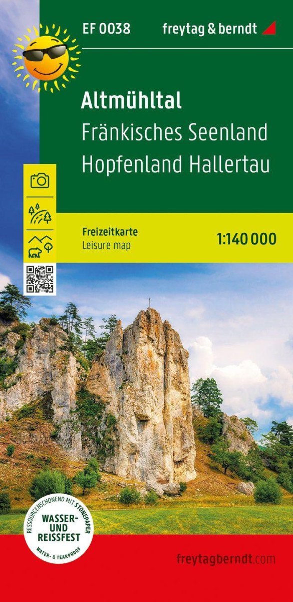 Product detail of Altmühltal 1:140 000 / rekreační mapa