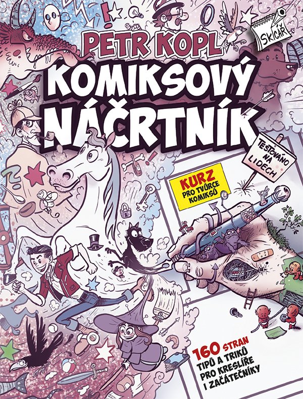Levně Komiksový náčrtník - Petr Kopl