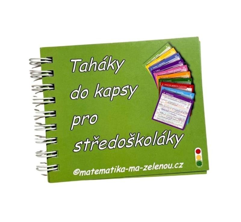 Levně Taháky do kapsy pro středoškoláky - Matematika (knížka) - Zuzana Zelená