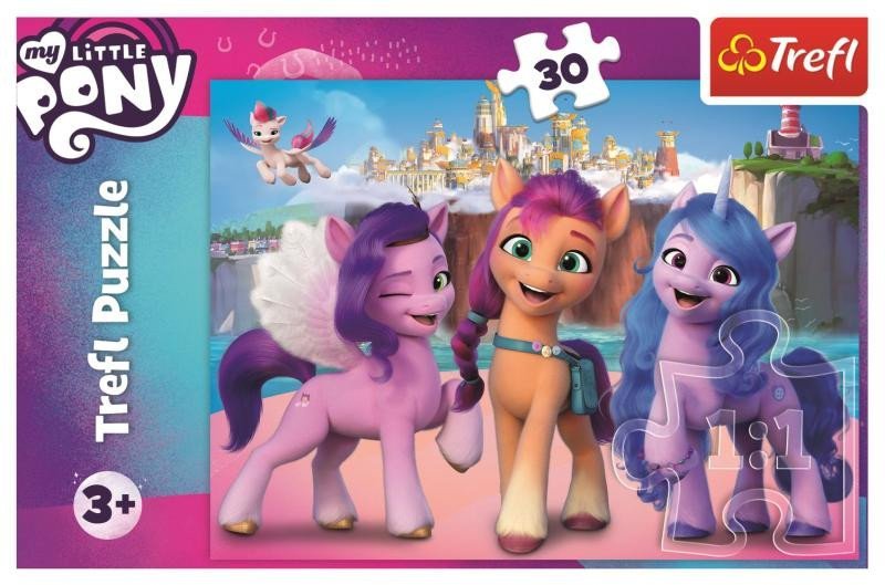 Levně Puzzle My Little Pony - Zářit jako poníci 30 dílků