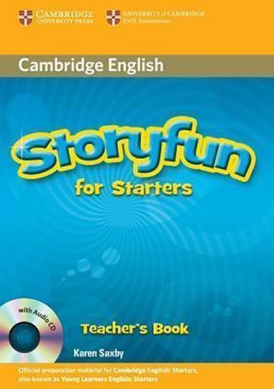 Levně Storyfun for Starters Teacher´s Book w A-CDs - Saxby Karen