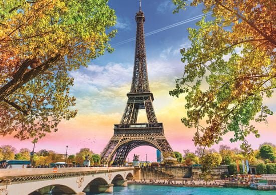 Trefl Puzzle Romantická Paříž / 500 dílků - Trefl