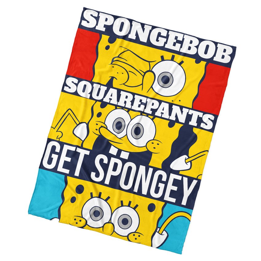 Levně Dětská deka Sponge Bob Squarepants 130x170 cm