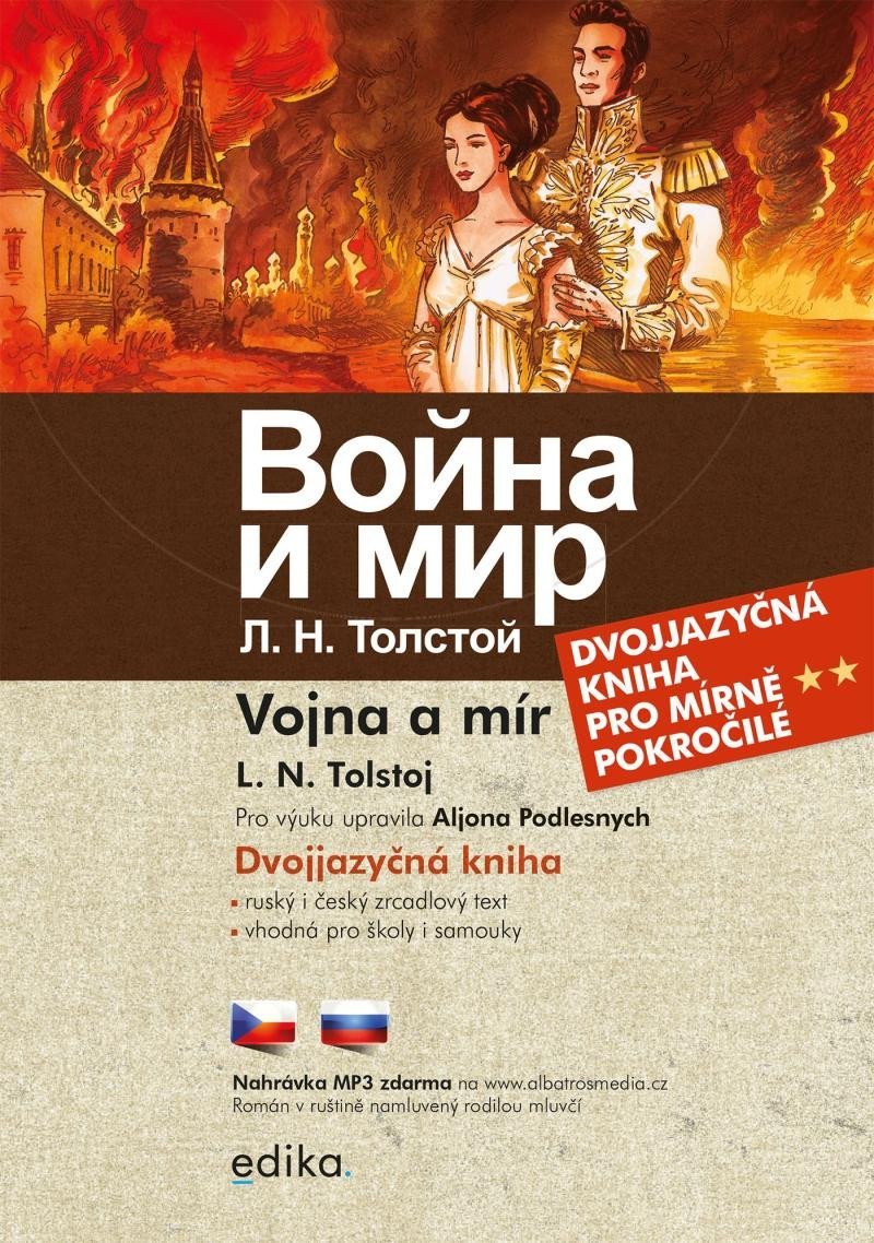 Levně Vojna a mír + mp3 zdarma - Lev Nikolajevič Tolstoj