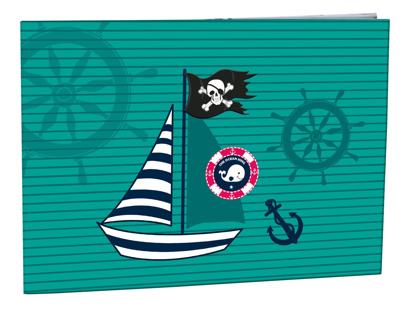 Levně Desky na číslice Ocean Pirate