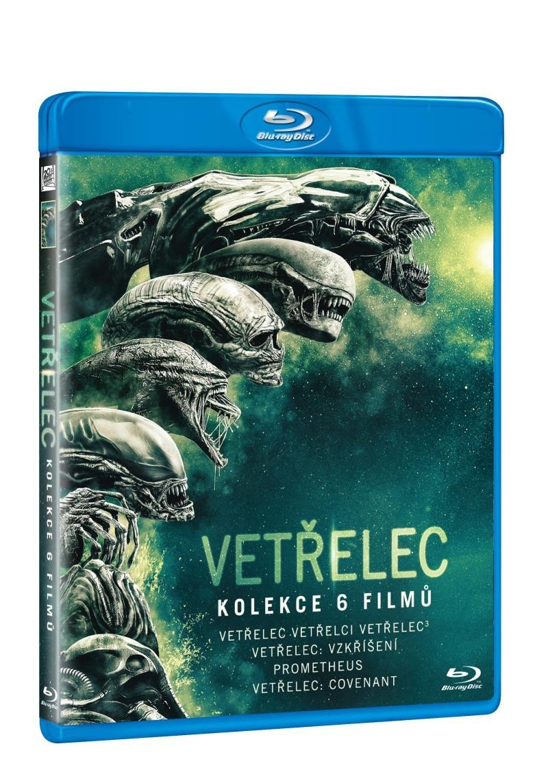 Levně Vetřelec - kolekce 6 filmů (6 Blu-ray)