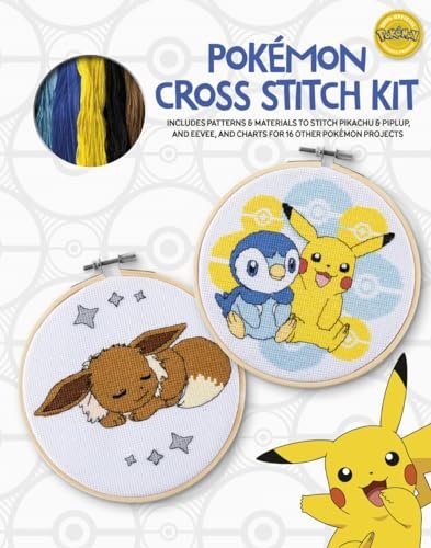 Product detail of PokeMon Cross Stitch Kit - Maria Diaz