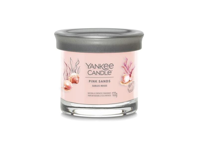 Levně YANKEE CANDLE Pink Sands svíčka 121g (Signature tumbler malý )