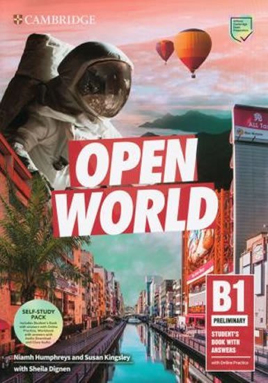 Open World Preliminary Self Study Pack (SB w Answers w Online Practice and WB w Answers w Audio Download and Class Audio) - Humphreys, Niamh; Kingsley, Susan