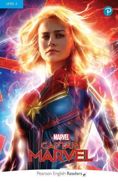 Levně Pearson English Readers: Level 4 Marvel Captain Marvel Book + Code Pack - Karen Holmes