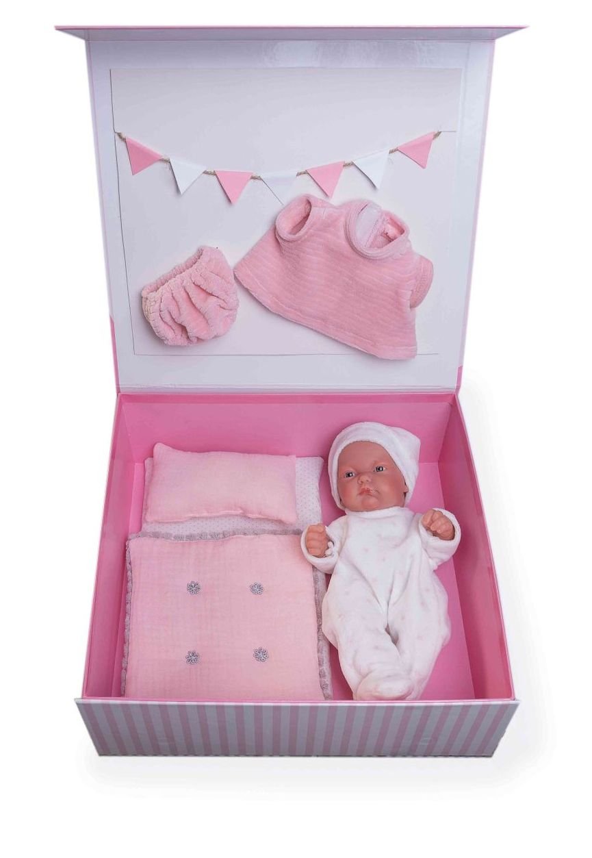 Levně Antonio Juan 84094 PITU - realistická panenka miminko s celovinylovým tělem - 26 cm
