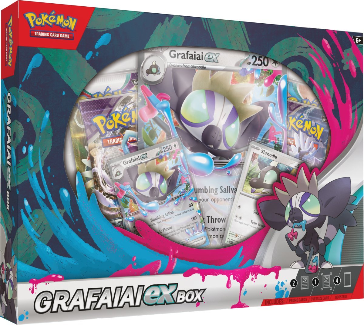 Levně Pokémon TCG: Grafaiai ex Box