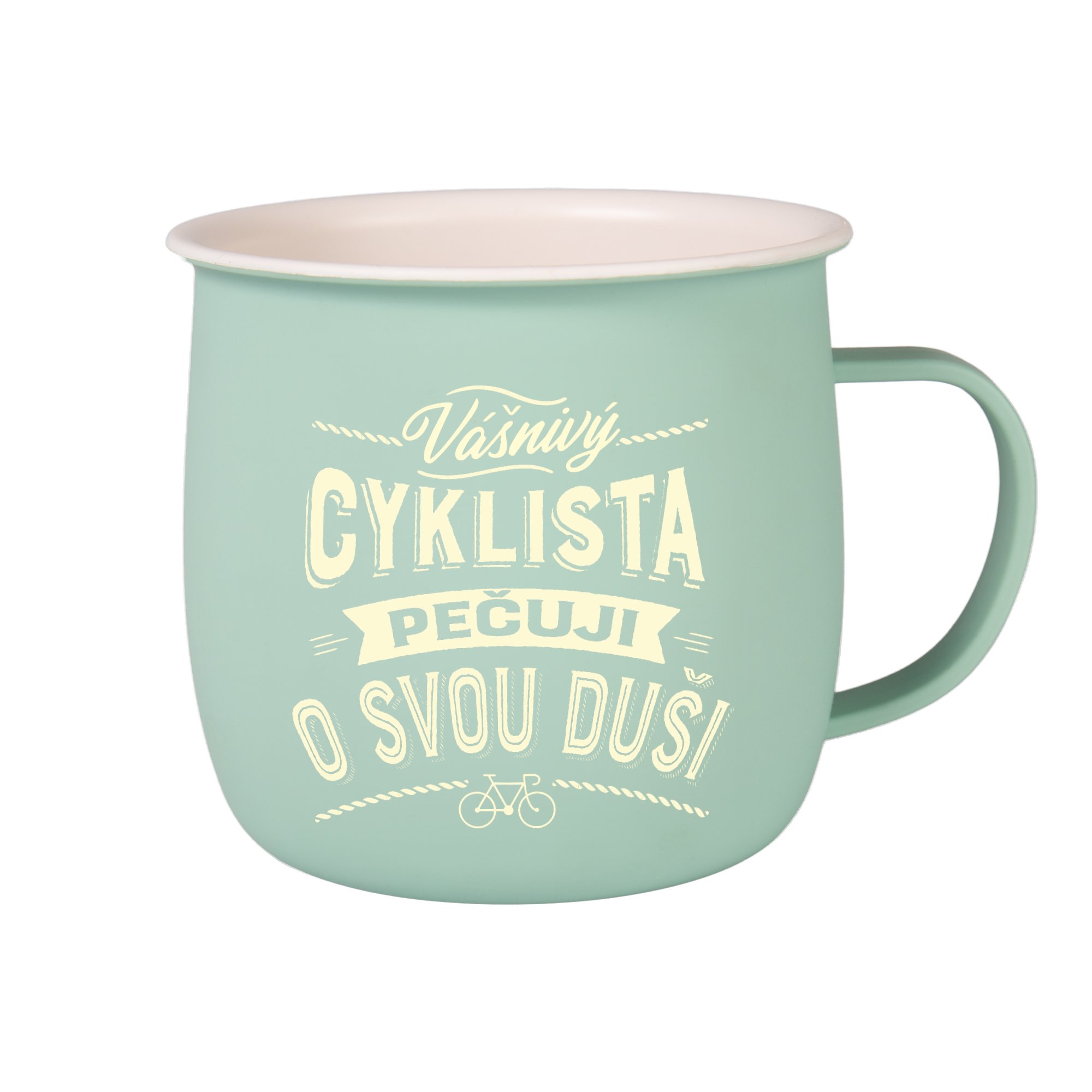 Levně Outdoorový hrnek - Cyklista - Albi