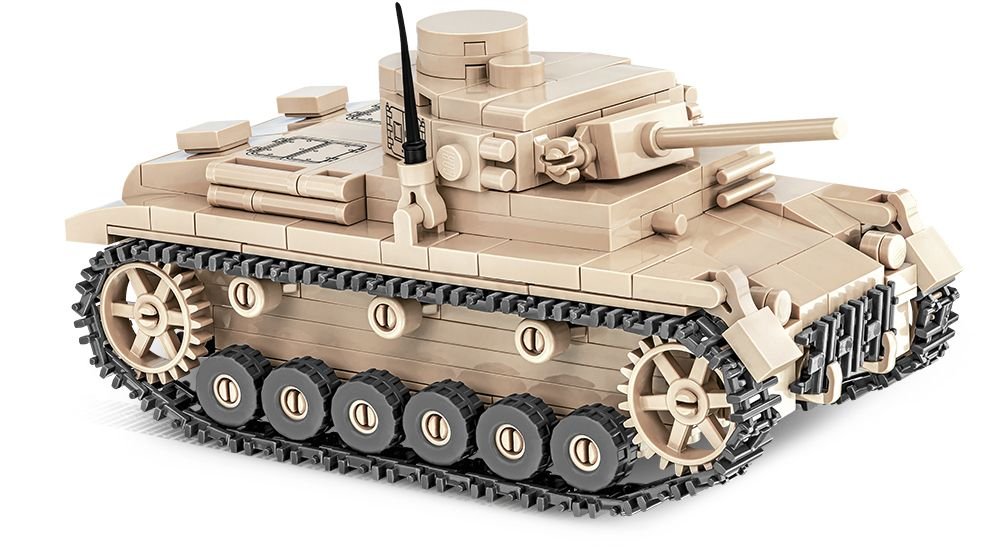 Levně COBI 2712 II WW Panzer III Ausf J, 1:48, 292 k