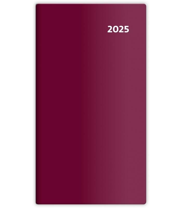 Diář 2025 Torino bordó, čtrnáctidenní