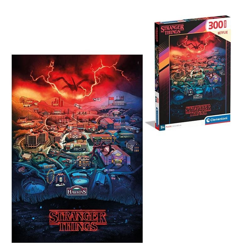 Product detail of Puzzle Super: Stranger Things 300 dílků - Comansi