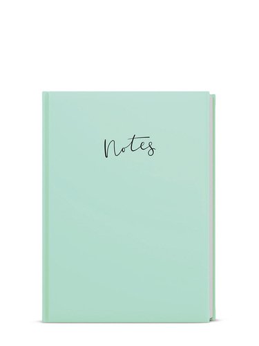 Levně Notes linkovaný Pastel zelená