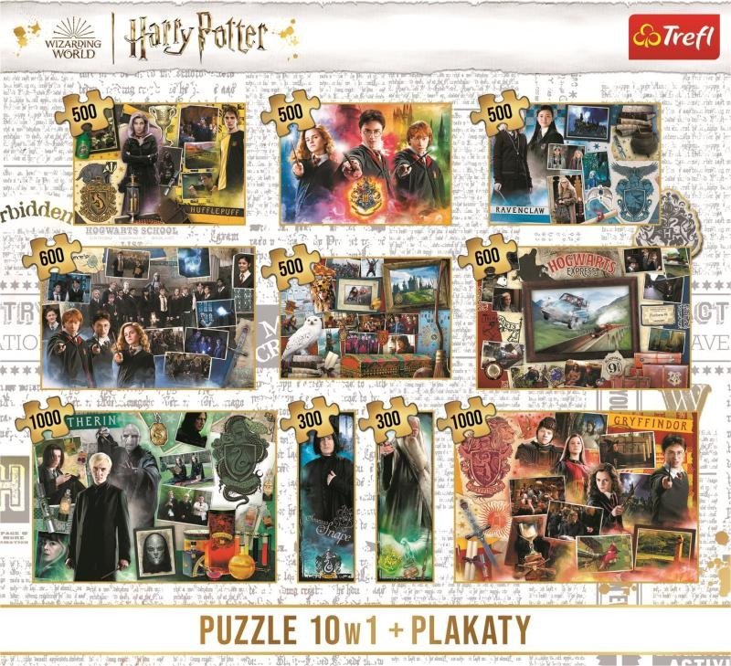 Levně Puzzle Harry Potter/10v1