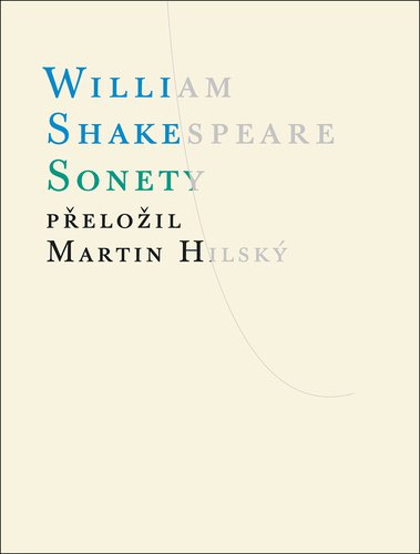 Sonety, 3. vydání - William Shakespeare