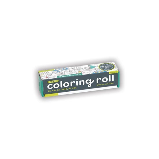 Levně Mini Coloring Roll: By Air, Land &amp; Sea/Omalovánka v roli: Doprava