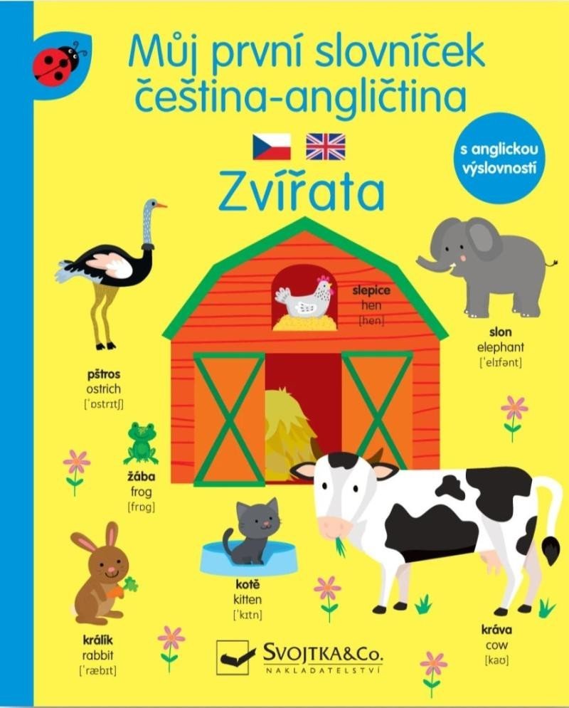 Levně Můj první slovníček čeština -angličtina Zvířata