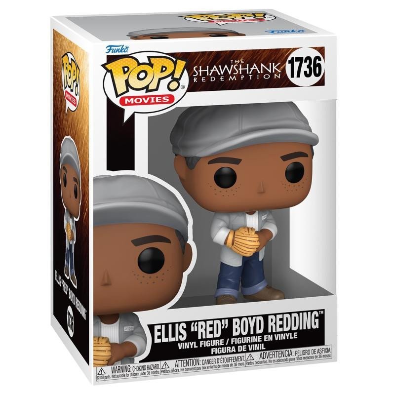 Product detail of Funko POP Movies: Shawshank Redemption - Ellis &quot;Red&quot; Boyd Redding #1736