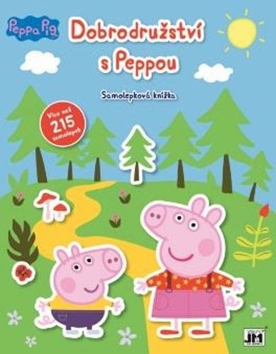 Levně Dobrodružství s Peppou - Samolepková knížka