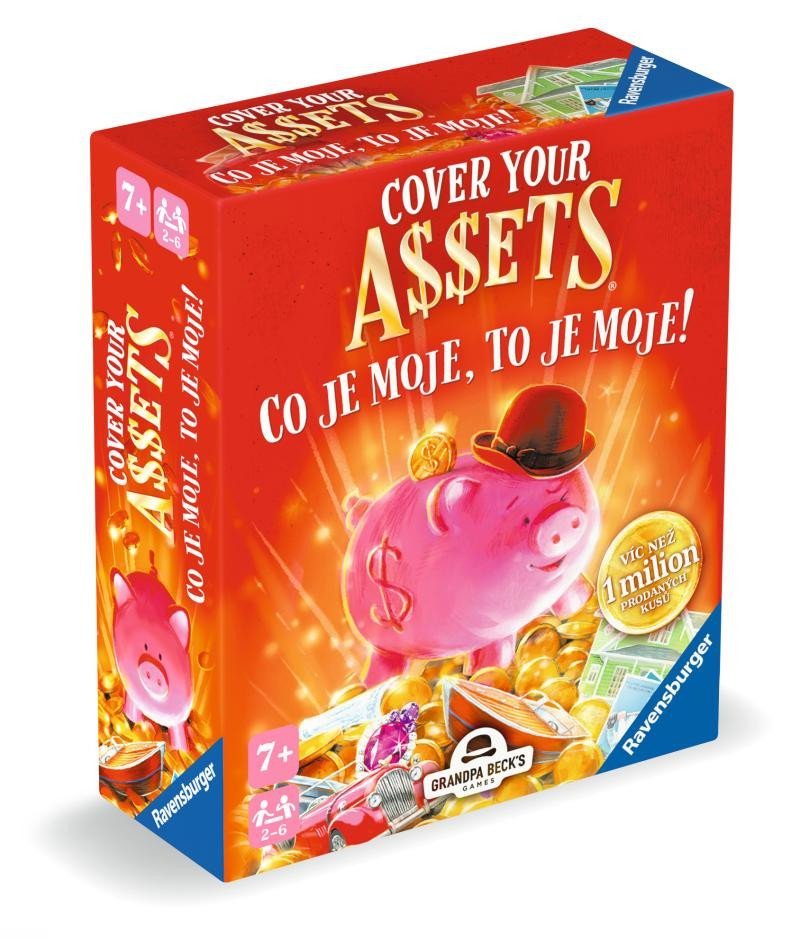 Levně Cover Your Assets: Co je moje, to je moje! - karetní hra